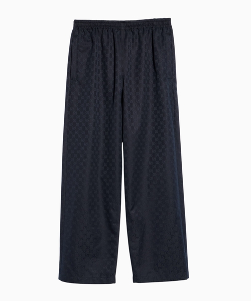 GG cotton canvas pants