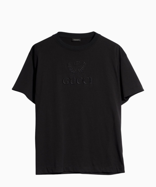 Cotton jersey T-shirt with embroidery