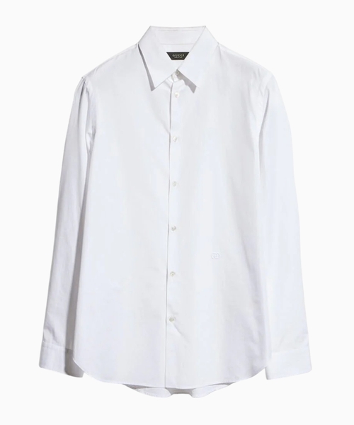 Cotton poplin shirt