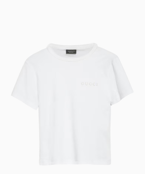 Naxışlı pambıq cersi T-shirt