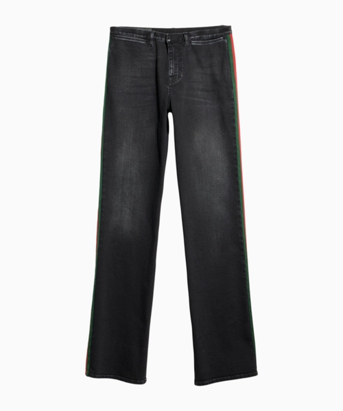Stretch cotton denim with Web