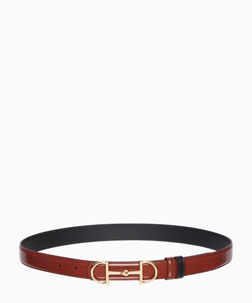 Reversible belt with Horsebit buckle
