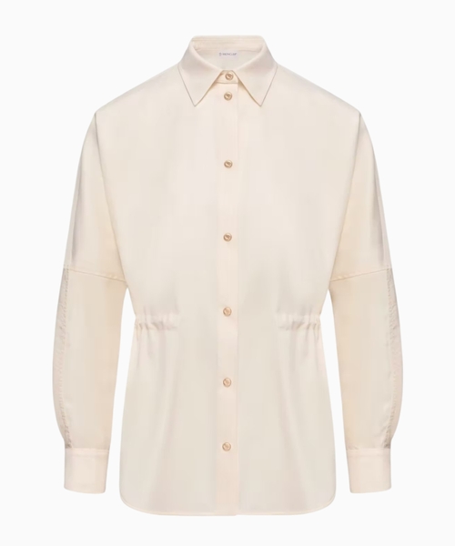 Wool long sleeve shirt