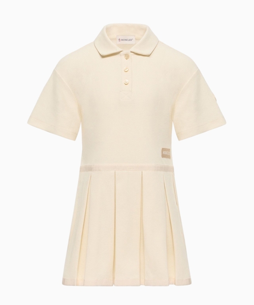 Piquet polo dress