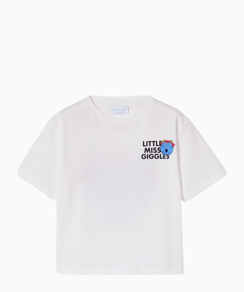 Cotton T-shirt with prints