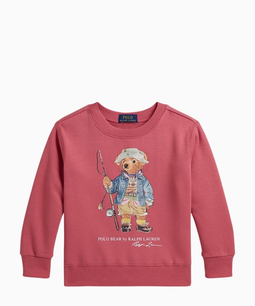 Свитшот из флиса с принтом Polo Bear