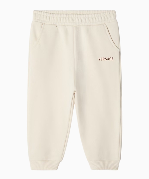 Printed cotton-jersey sweatpants