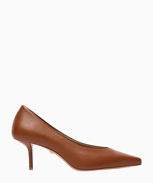 Nappa leather court shoes
