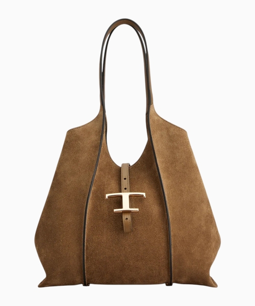 Замшевая сумка Small T Timeless