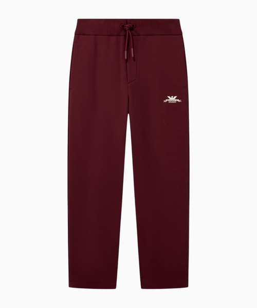 Cotton fleece sweatpants with side pockets