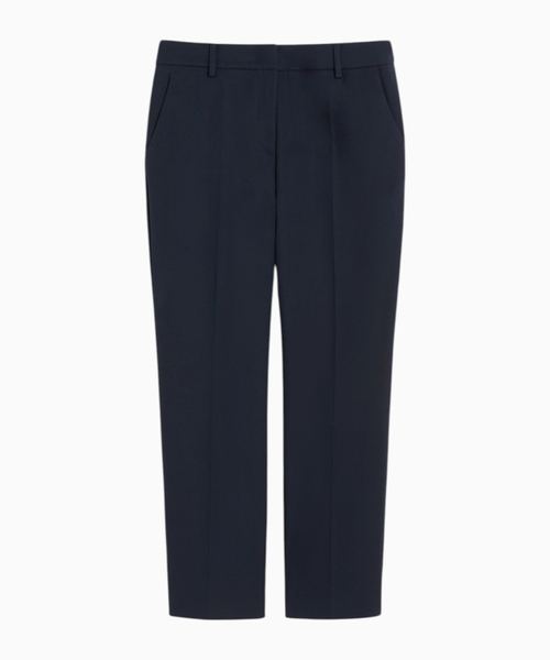 Stretch cotton trousers
