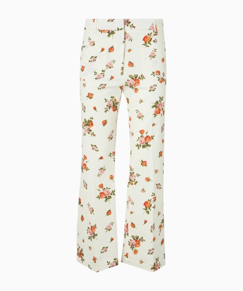 Floral print pants