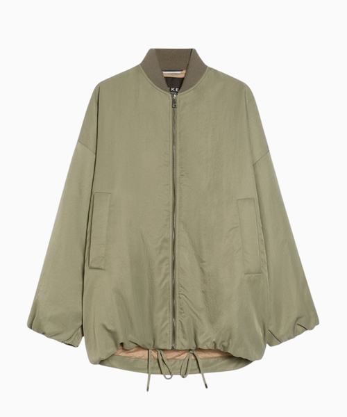 Oversized bomber jacket