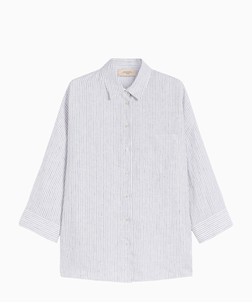 Striped linen shirt