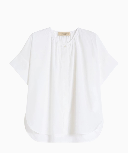 Pambıq poplin top