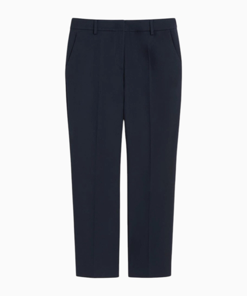 Stretch cotton trousers