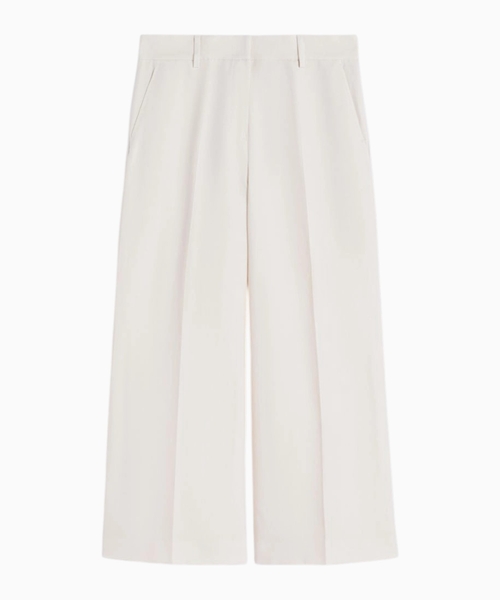 Cotton and canvas trousers