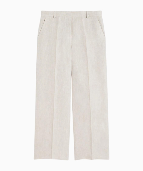 Linen canvas trousers