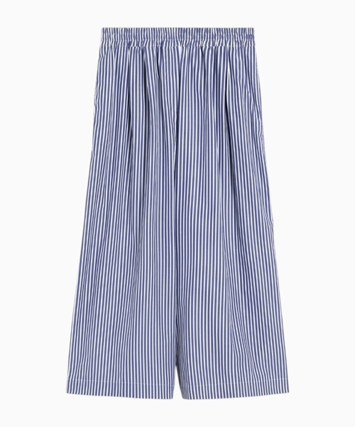 Cotton poplin trousers