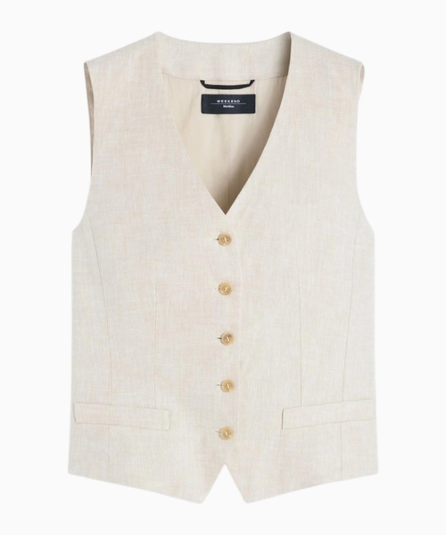 Chalk stripe vest | Emporium