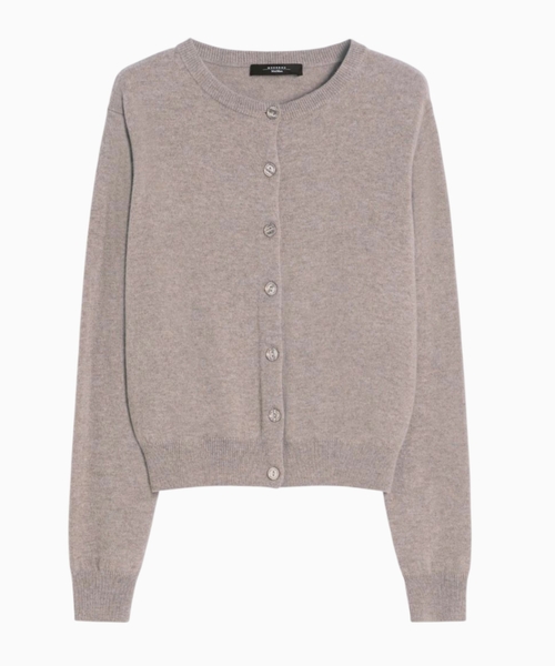 Wool and cashmere cardigan