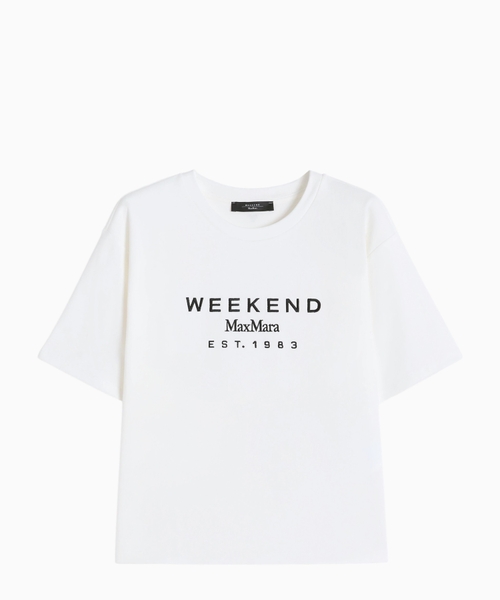 Printed cotton jersey T-shirt