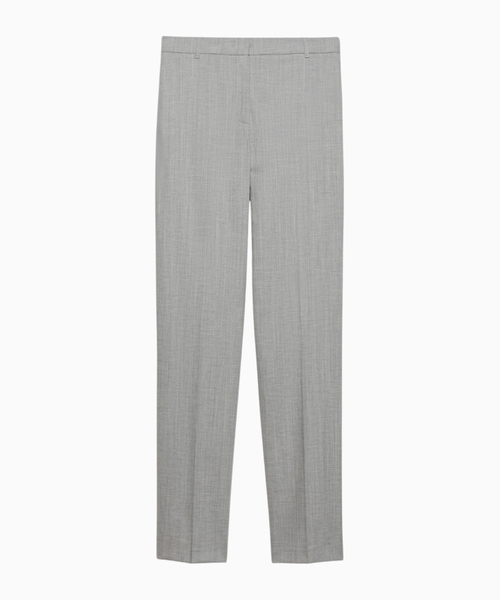 Wool and cotton trousers