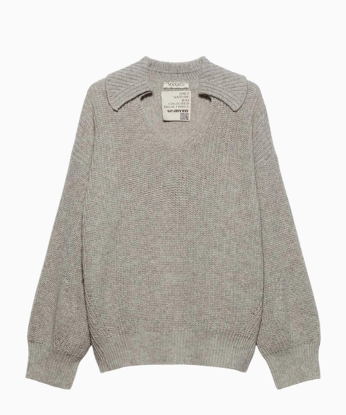 Wool-blend pullover