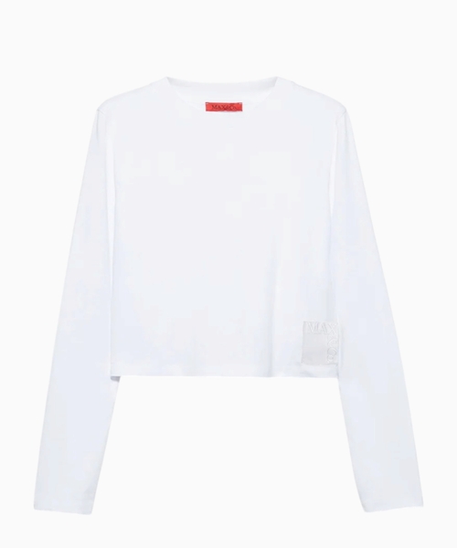 Bol biçimli pambıq T-shirt