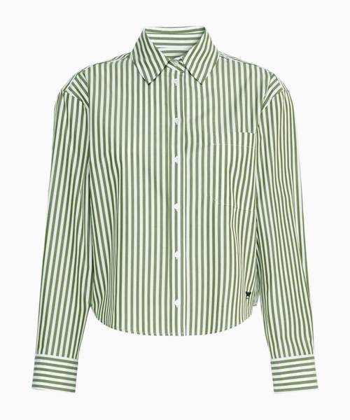 Cotton poplin shirt