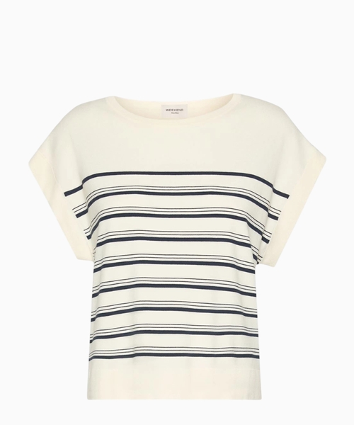 Short-sleeve viscose T-shirt