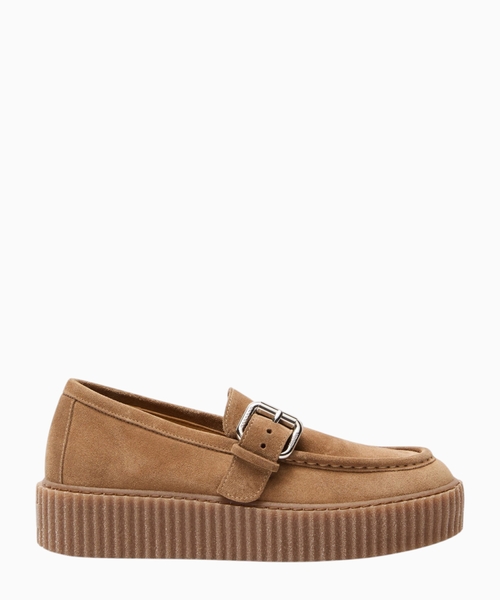 Suede loafers