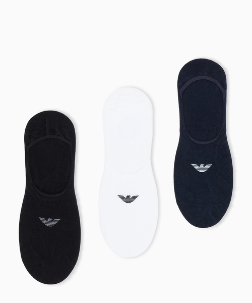 Three-pack of Casual terrycloth socks