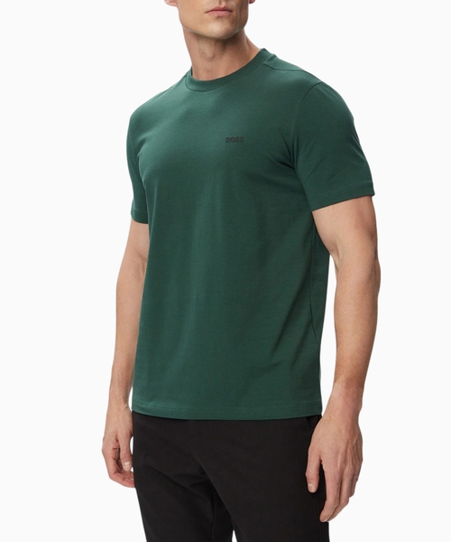 Loqolu elastik pambıq T-shirt