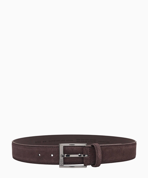 Suede belt