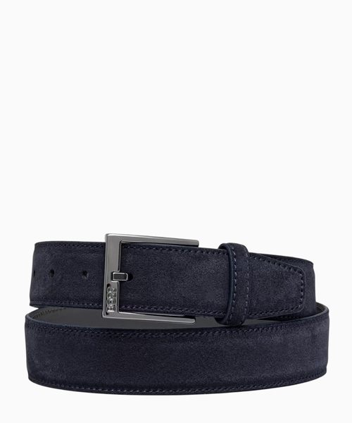 Suede belt