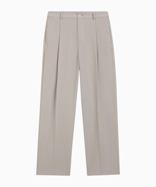 Relaxed-fit trousers in wool