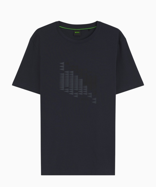 Stretch-cotton T-shirt