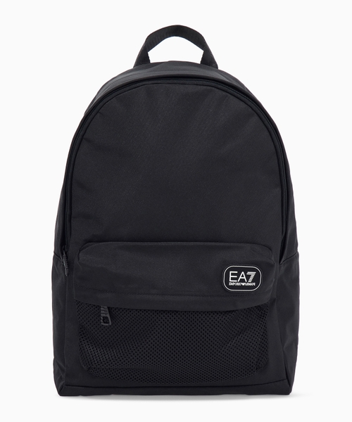 Backpack in coated fabric