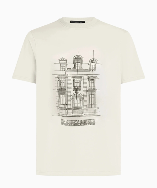 Maison de Karl eskizli T-shirt