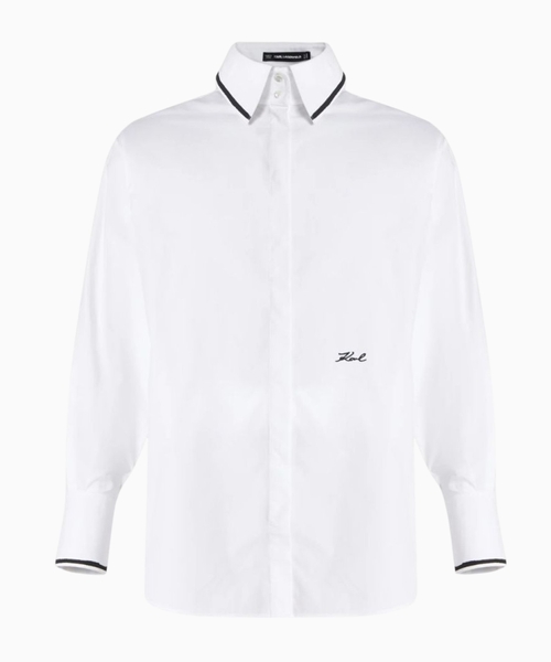 Sketch poplin shirt