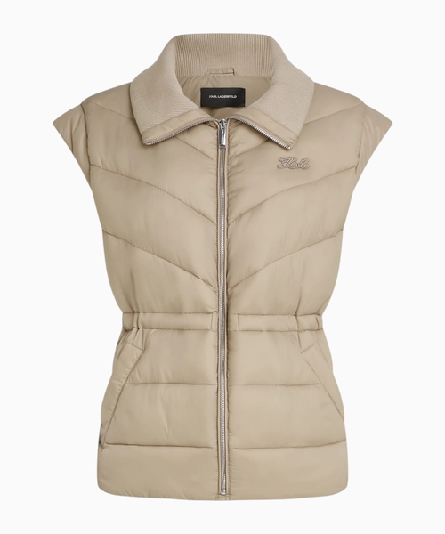 Signature padded gilet