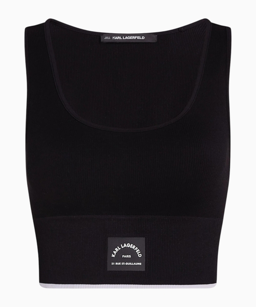 Logo crop top