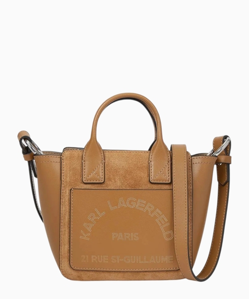K/Daily Mini zamşa tote çanta