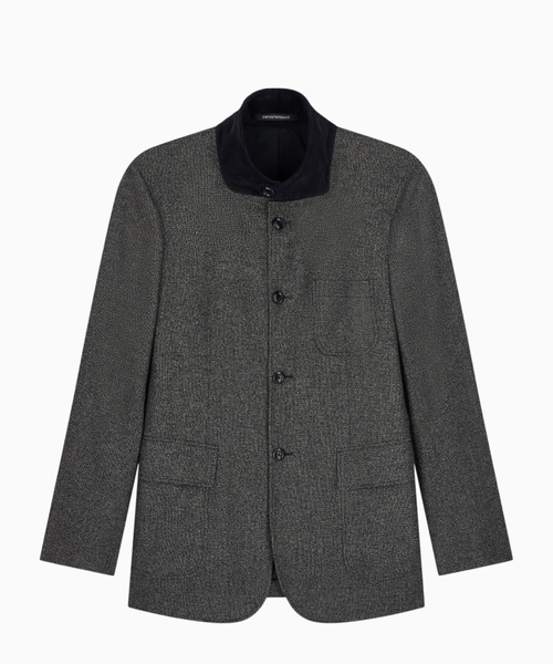 Wool-blend jacket