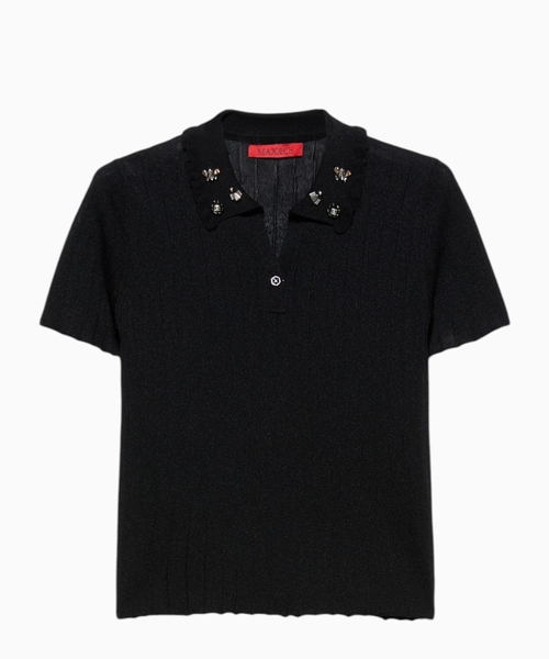 Kristal naxışlı polo