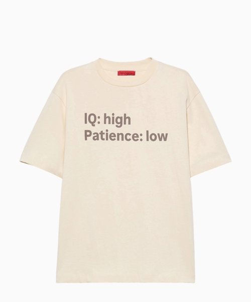 Print loose-fit T-shirt