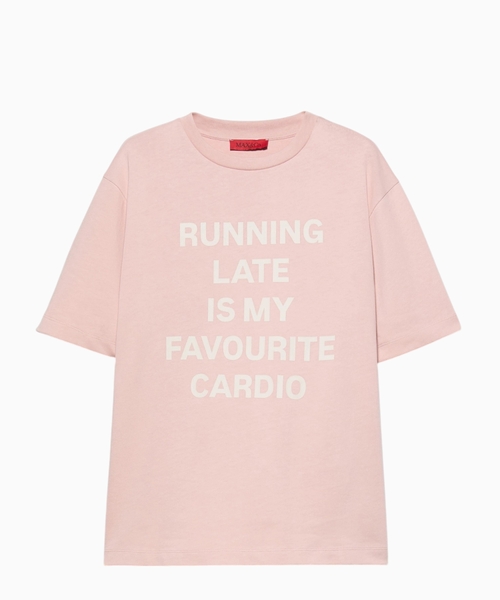 Print loose-fit T-shirt