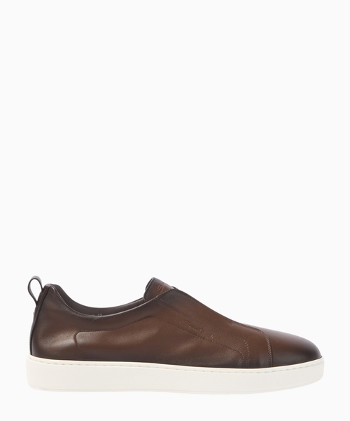 Victory leather slip-on shoes
