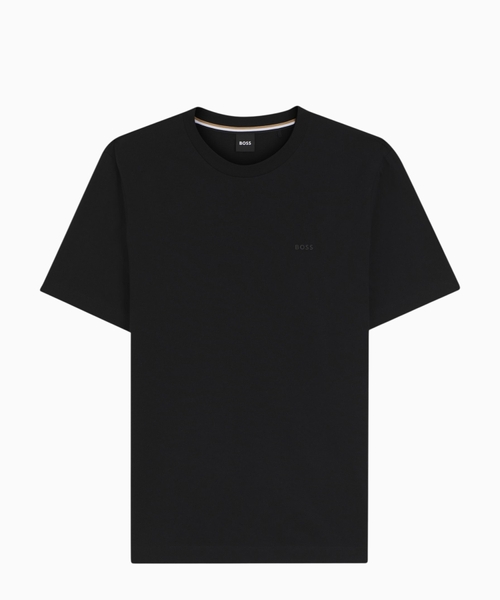 Cotton-jersey T-shirt with logo detail